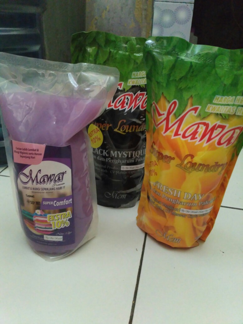 Promo Softener Mawar Super Comfort 1liter  Mawar Super Loundry