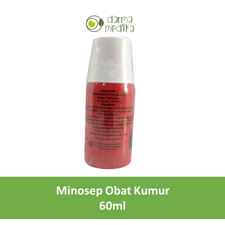 MINOSEP OBAT KUMUR MERAH 60 ML 60ML