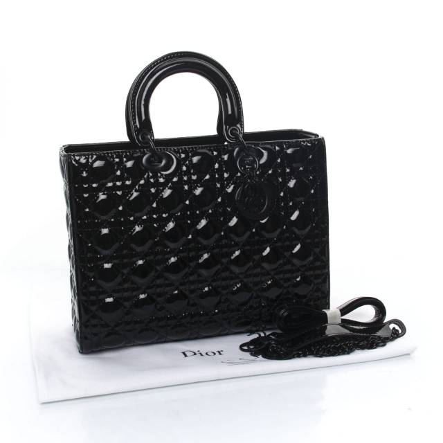 Lady Dior so black 61011#(01)dusbag premium