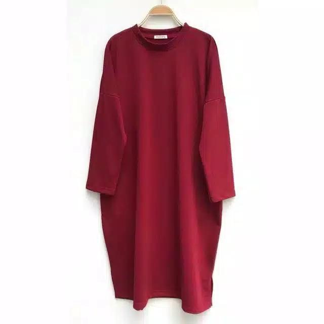 ORIGINAL FASHION Carina Tunik / Tunik polos / Fashion muslim / Atasan wanita / Atsan muslim / Blus m