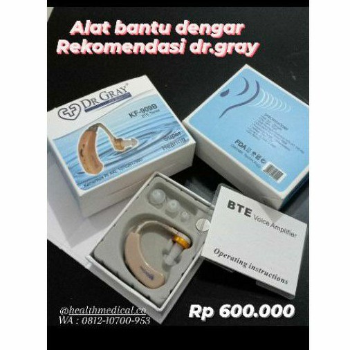 Alat Bantu Dengar dr.gray / Hearing Aid dr.gray / alat bantu dengar Terbaik