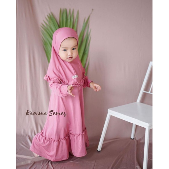 Gamis dan Hijab Anak Karima Series