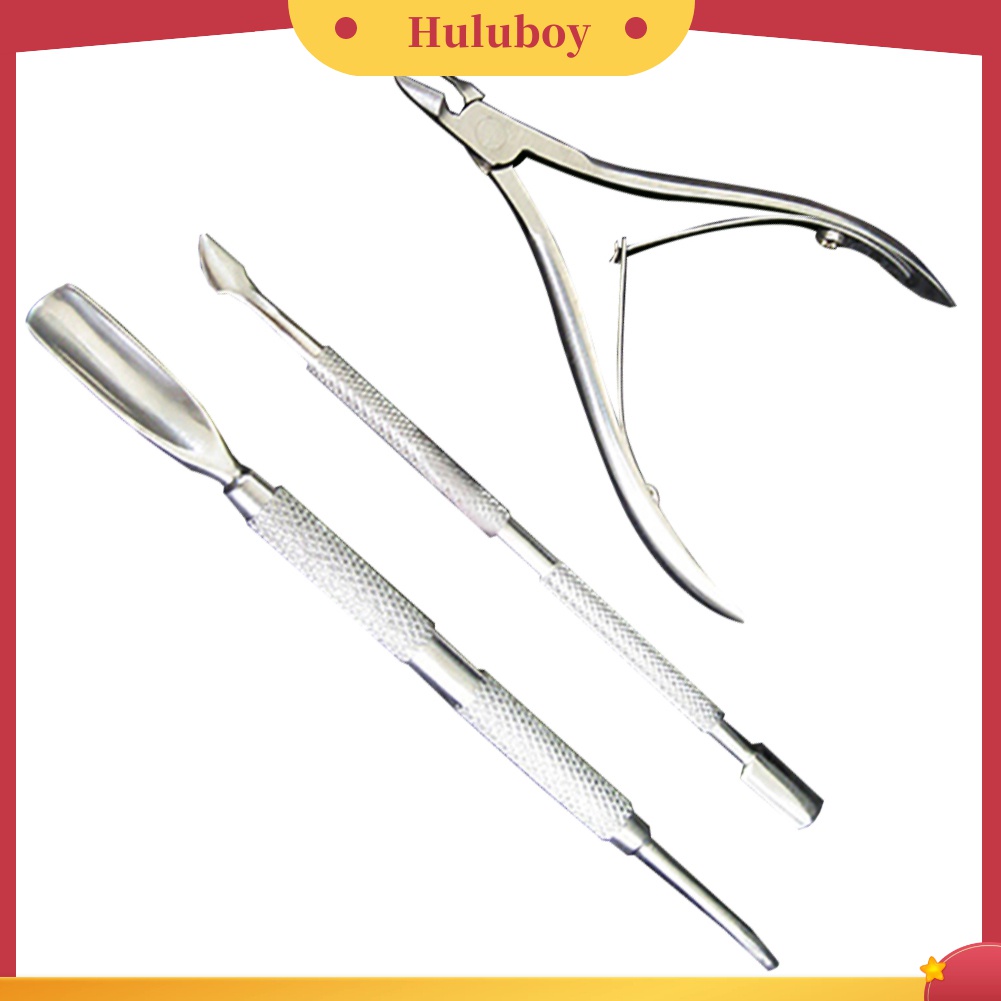 Huluboy Huluboy♡ Set Gunting Kuku / Kutikula Bahan Stainless Steel