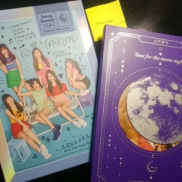 Gfriend album (TFTMN night & Sunny summer)