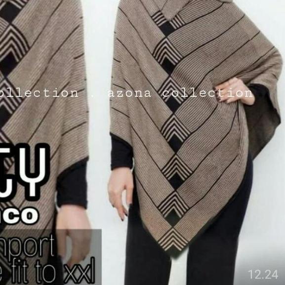 ℮ Dtree . Ponco tunik rajut premium / ponco rajut wanita / tunik rajut premium ✽