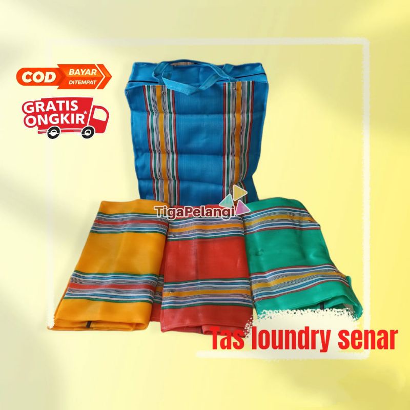 size JUMBO tas senar loundry, tas loundry, tas belanja senar, tas senar kecil jumbo tas nilon jadul