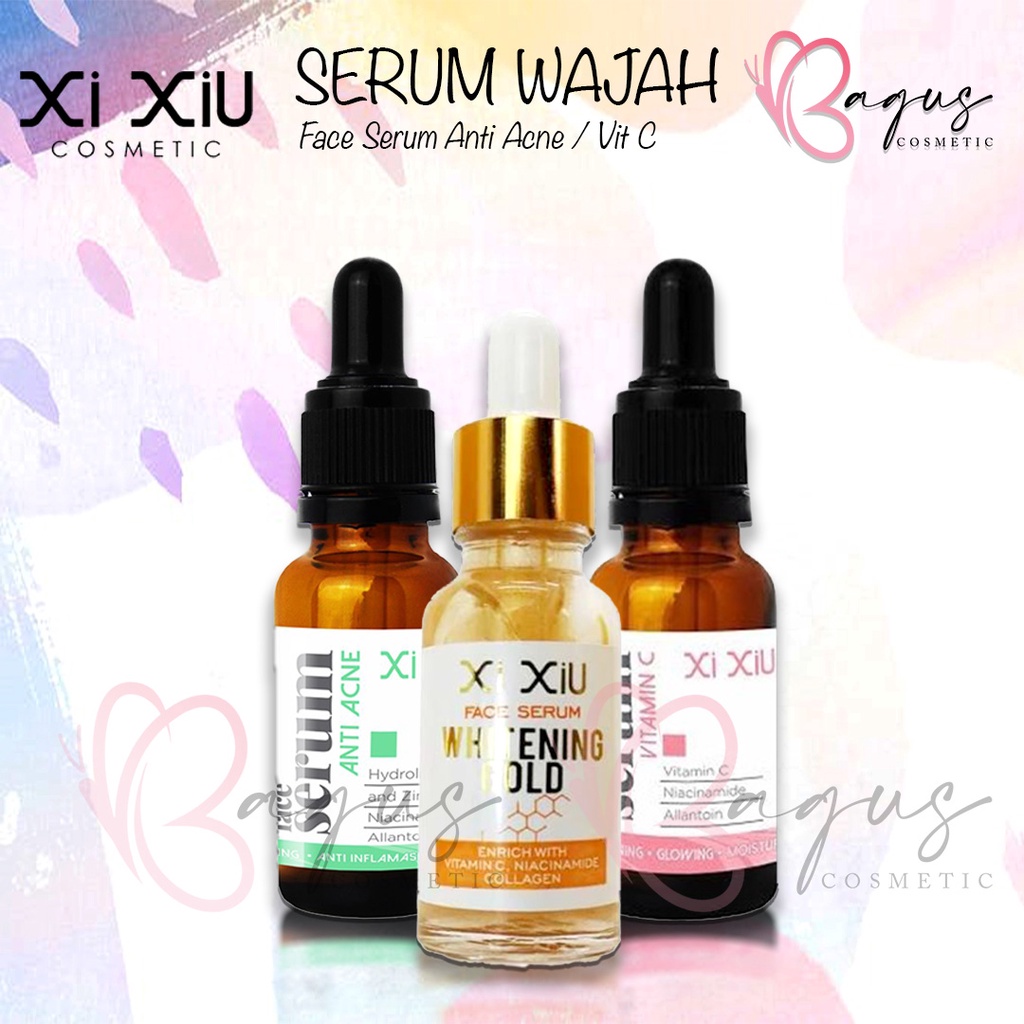 ⭐BAGUS⭐ XI XIU SERUM WAJAH | Face Serum Anti Acne / Vit C