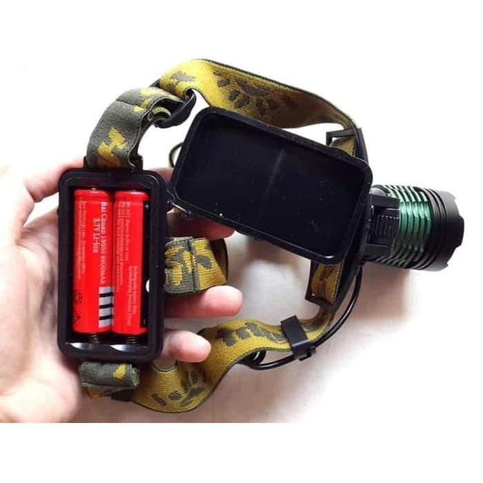 Headlamp Rechargeable Headlight K12 kode = K12