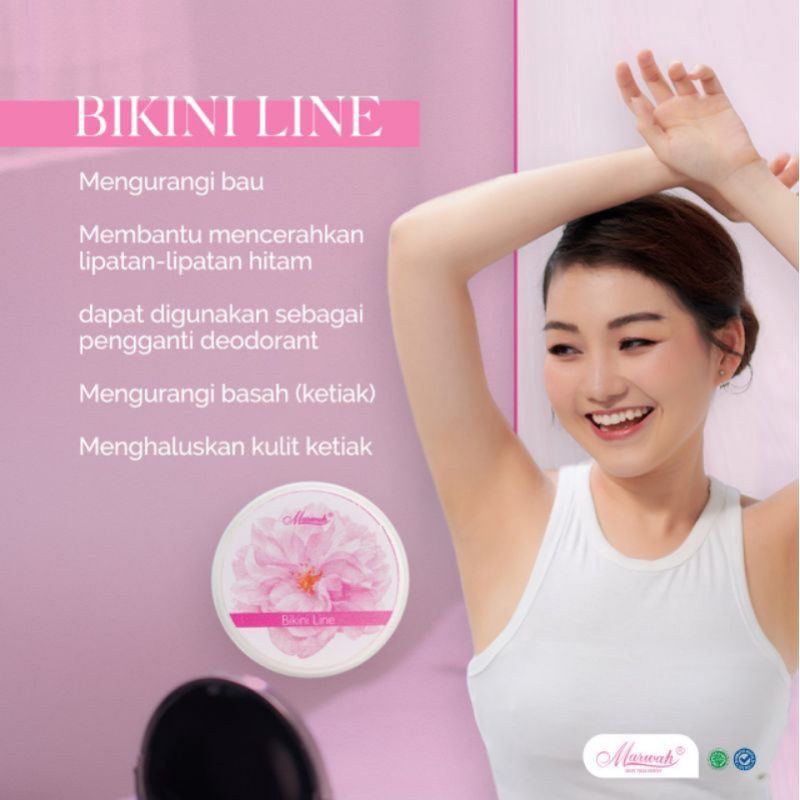Jual BIKINI LINE MARWAH SKIN CARE MARWAH SKIN TREATMENT KRIM MARWAH