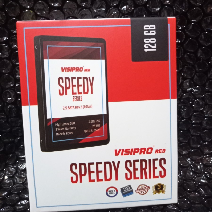SSD VISIPRO RED SPEEDY 128GB II GARANSI 3TAHUN