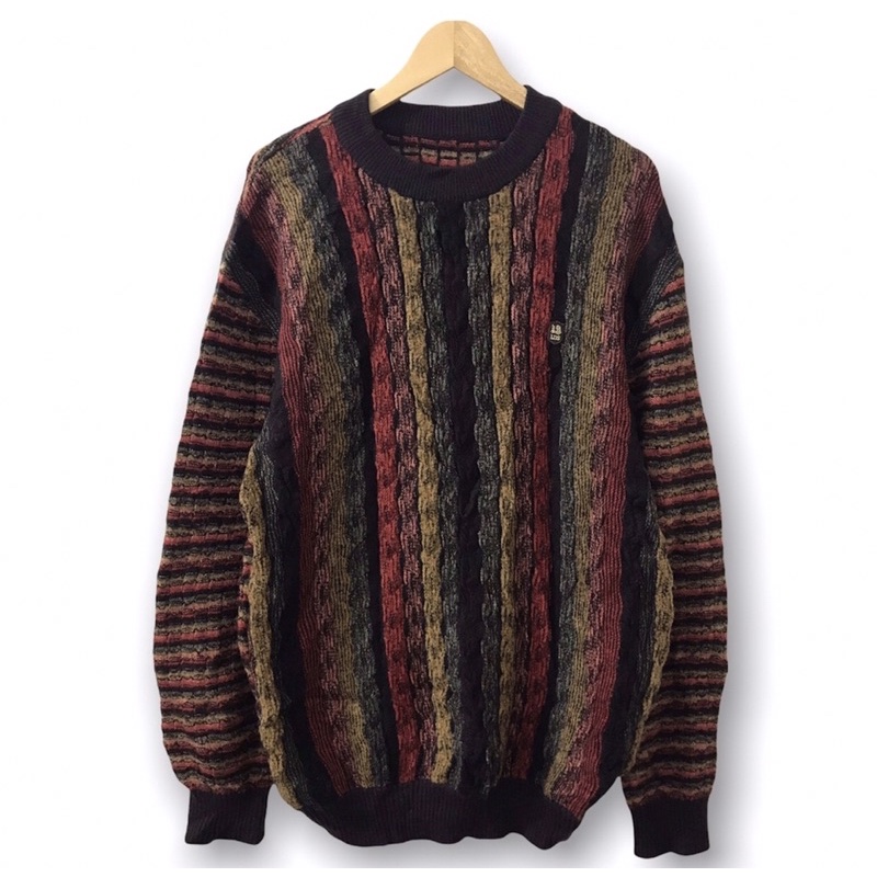 Sweater Rajut LDS Vintage Like Coogi Knitwear Second