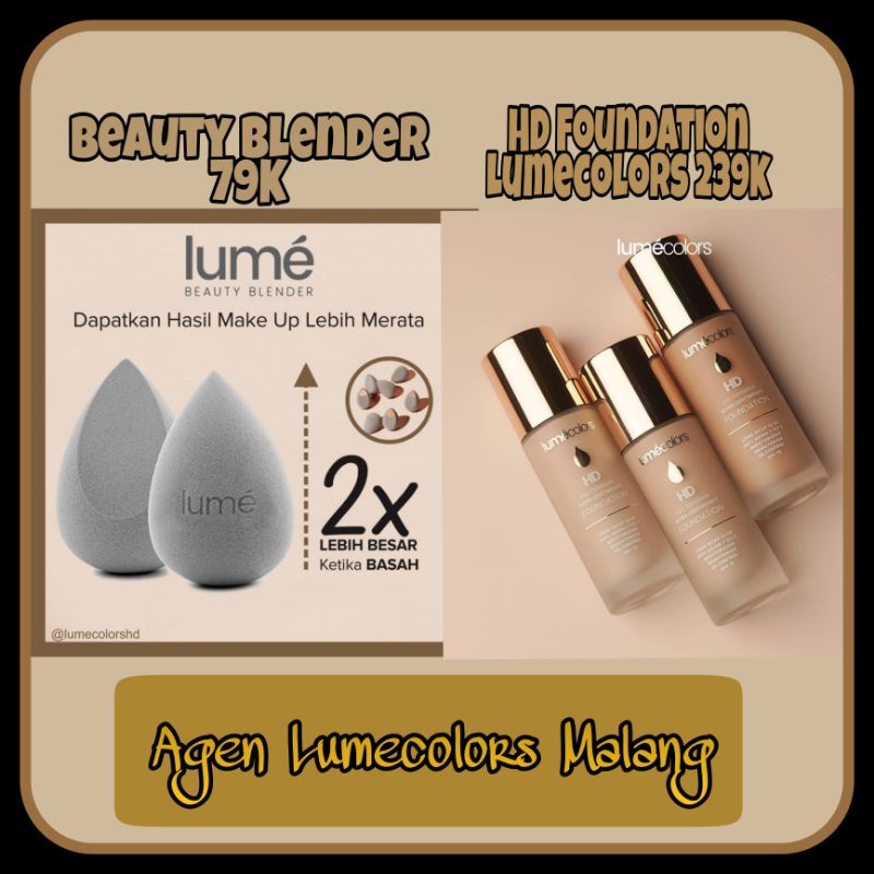 Agen Lumecolors HD FOUNDATION BOTOL 30ML ORIGINAL