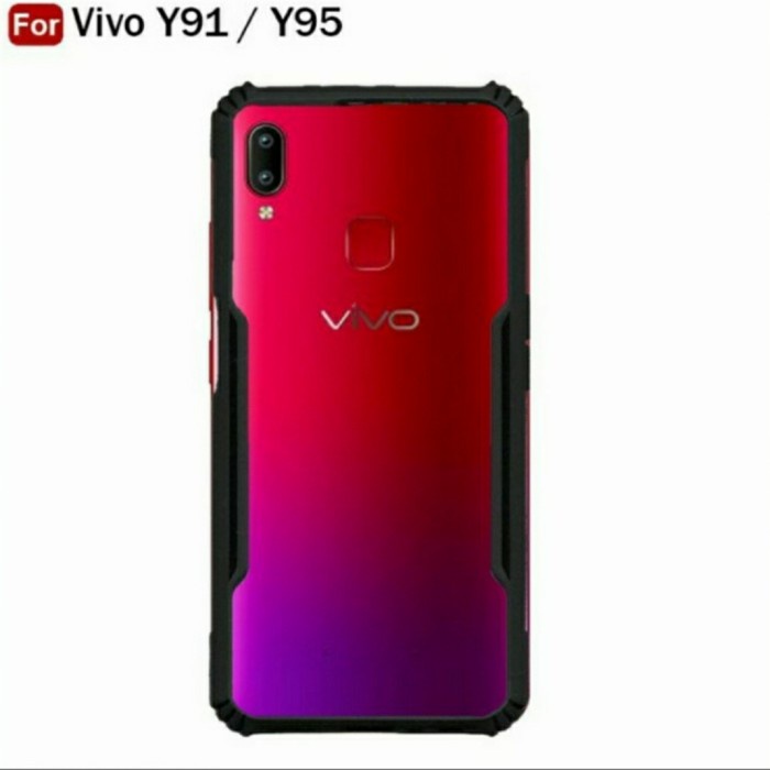 S/P- CASING COVER CASE vivo y91 y95 case amor shockproof - case amor bumper y91 y95