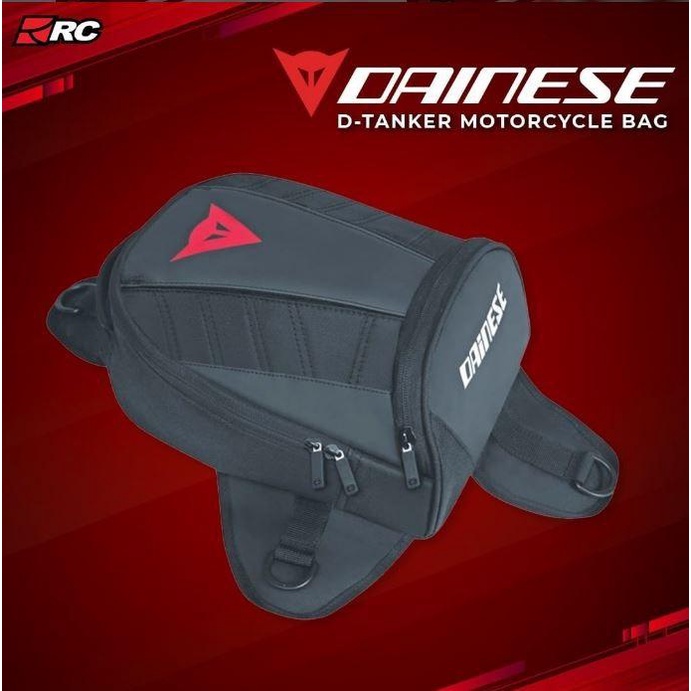 Jual Dainese D Tanker Motorcycle Mini Bag W01 STEALTH BLACK Shopee