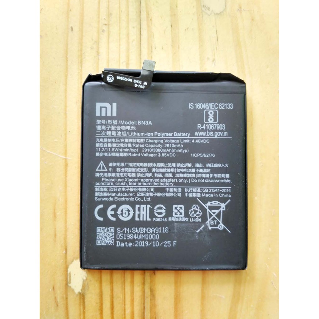 Baterai Handphone Xiaomi Redmi Go - Xiaomi Mi Go BN3A Batre HP Xiaomi Redmi Go Battery Xiaomi Mi Go
