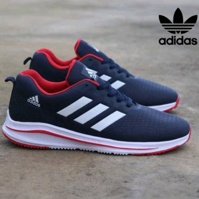Sepatu Pria Snickers Olaraga Kasual  Adidas Alphabounce 2.0 Running Import Kece Abiss