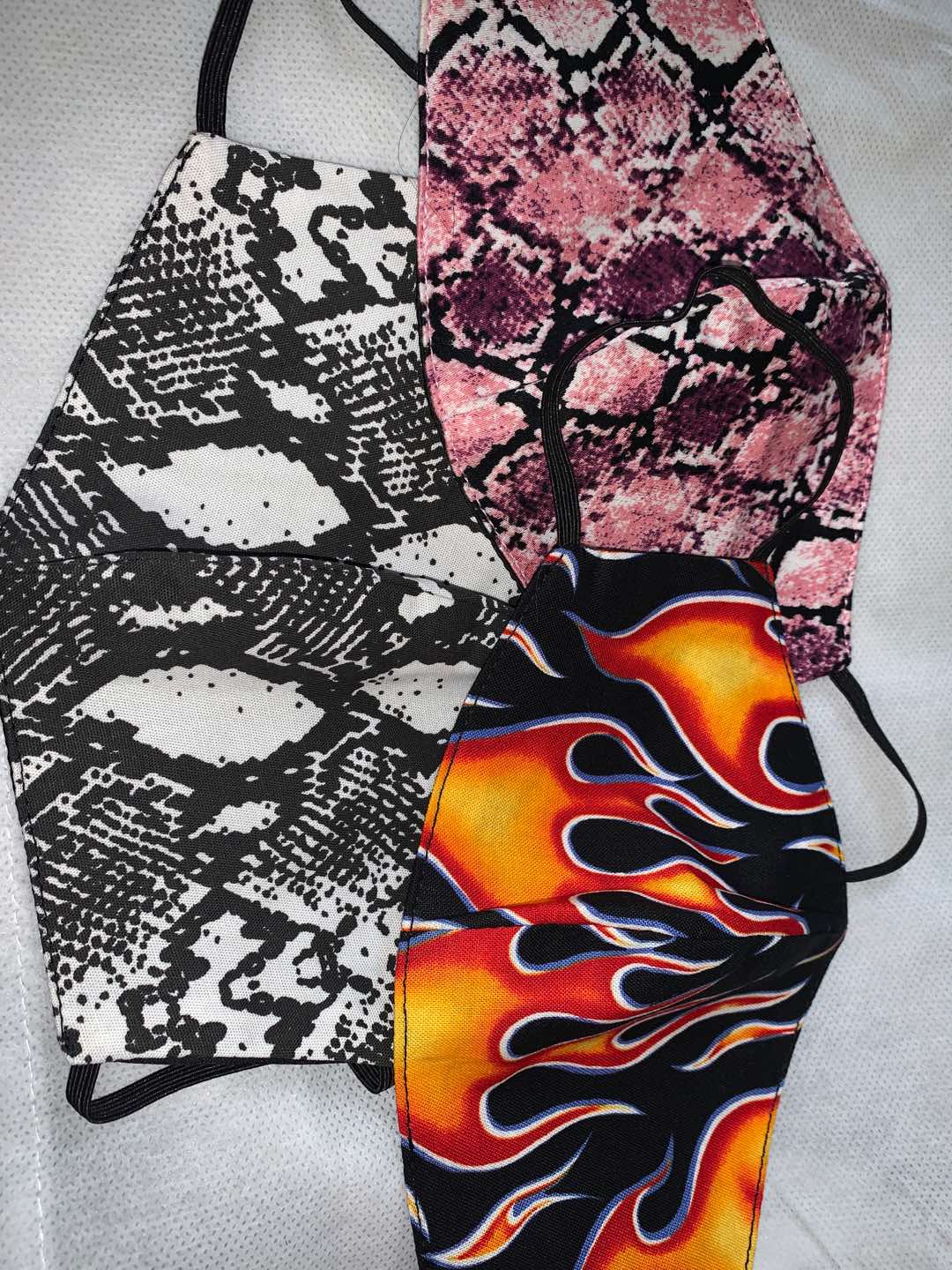 2-ply (bundle 3-mask) (tanpa Selipan Kantong) Cloth Face Mask