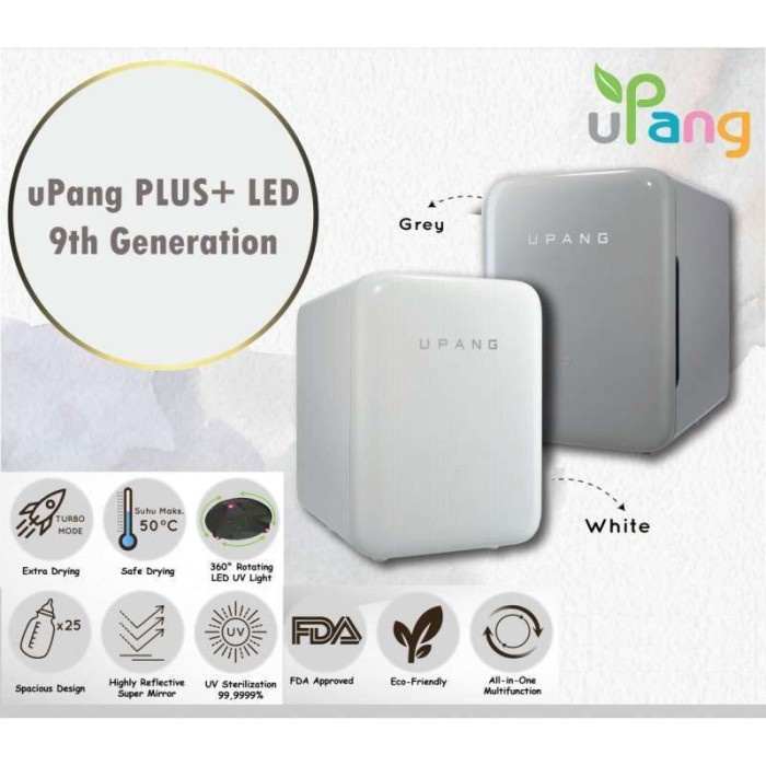 Upang PLUS + LED Waterless UV Sterilizer 9 th Generation