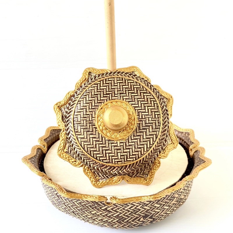 Bokor Bambu Antik Tunjung | Bokor Gebogan | Decocraft Bali