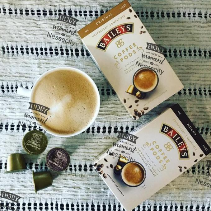 

Cuci Gudang Awal Tahun Nespresso Baileys Mocha Capsule by Podista (Kopi Capsules isi 10x5g) Cuci