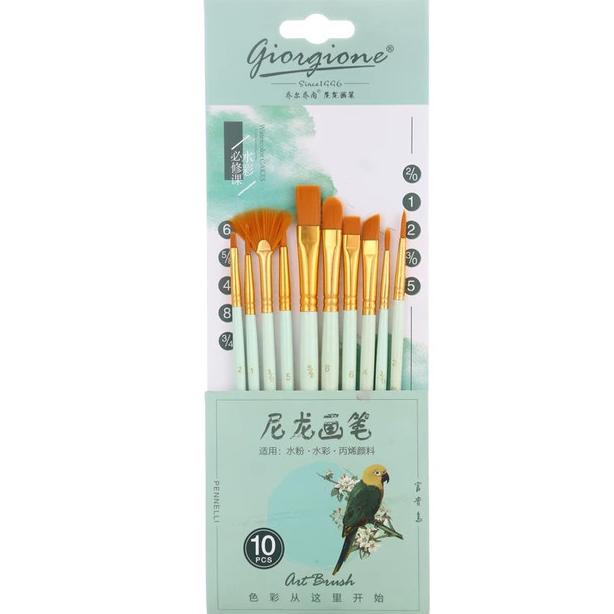 

TERBARU giorgione brush set 10 G-188/CAT AKRILIK SET/CAT AKRILIK SET 24 WARNA/CAT AKRILIK PASTEL/CAT AIR/CAT AIR LUKIS SET/CAT AIR GIOTTO/KUAS LUKIS 1 SET/KUAS LUKIS KECIL/KUAS LUKIS LENGKAP/KANVAS LUKIS/KANVAS LUKIS SKETSA/KANVAS LUKIS MINI/KANVAS