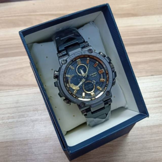 Jam tangan pria D-Ziner rantai