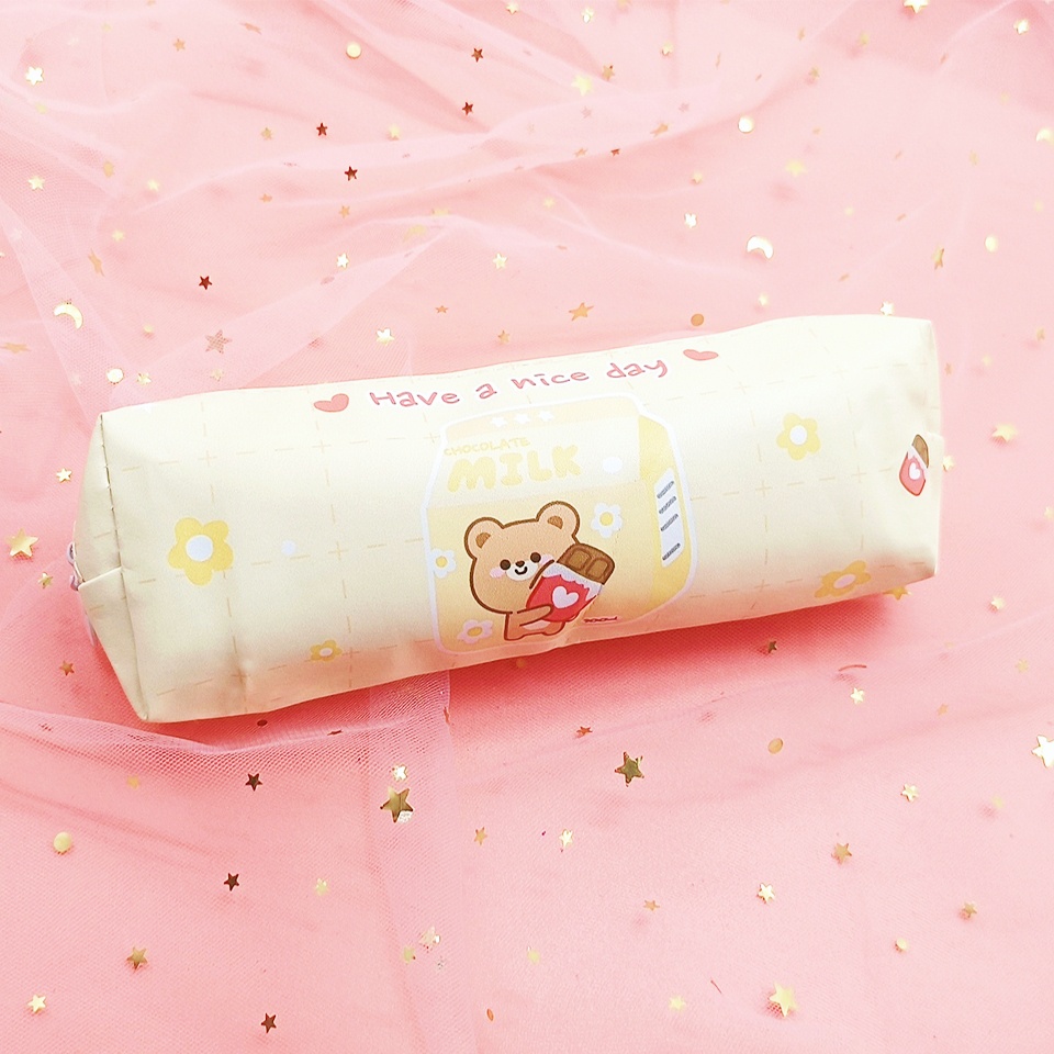 COD KOTAK PENSIL MOTIF LUCU UNIK / TEMPAT PENSIL / KOTAK PULPEN / TEMPAT ALAT TULIS PGS-KUNING C