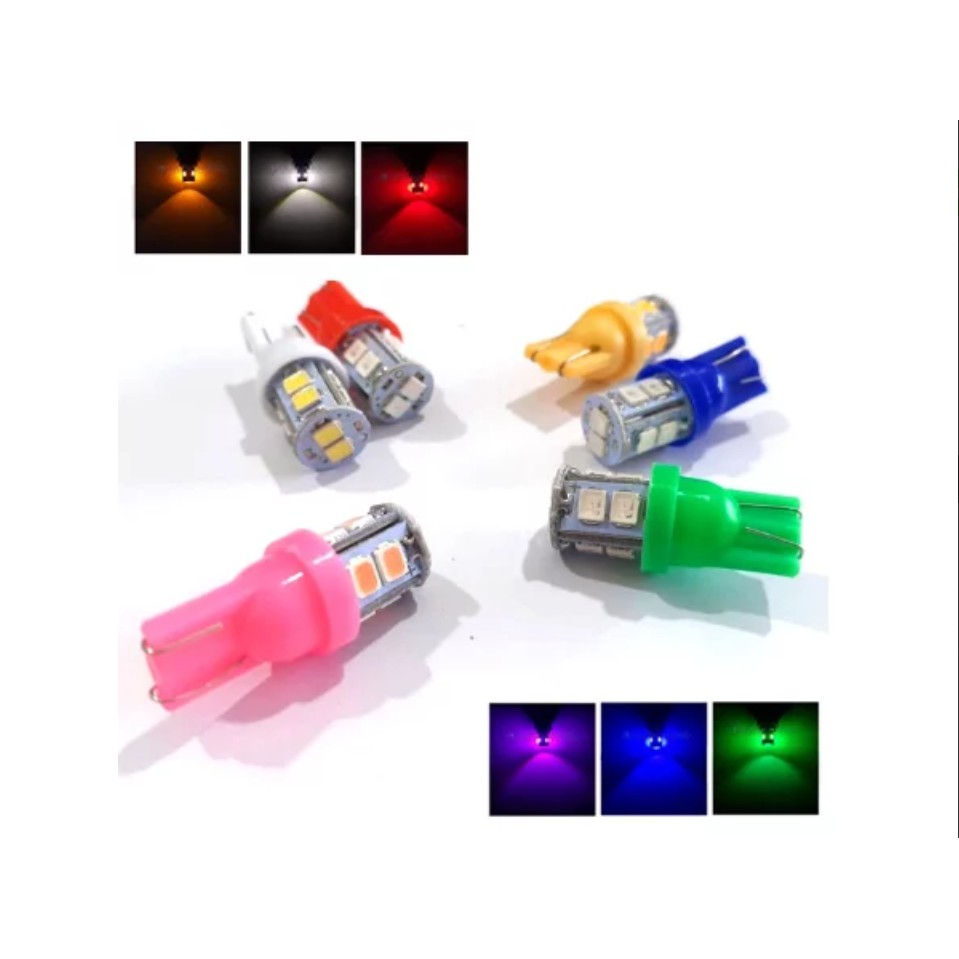 Lampu LED Jagung T10 Senja/kota sein 10 mata 10 titik/mata HARGA 1 PCS
