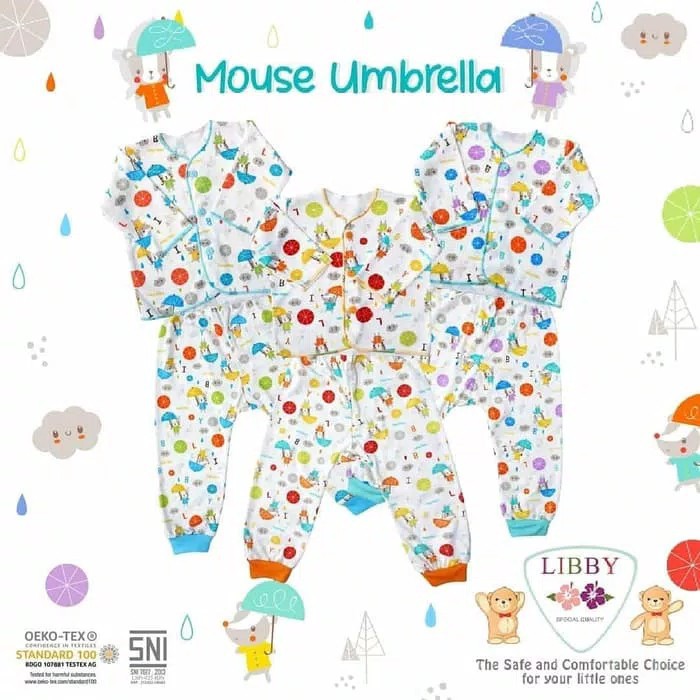 SETELAN BAJU BAYI NEWBORN ~ BAJU BAYI BARU LAHIR ~ BAJU BAYI LIBBY