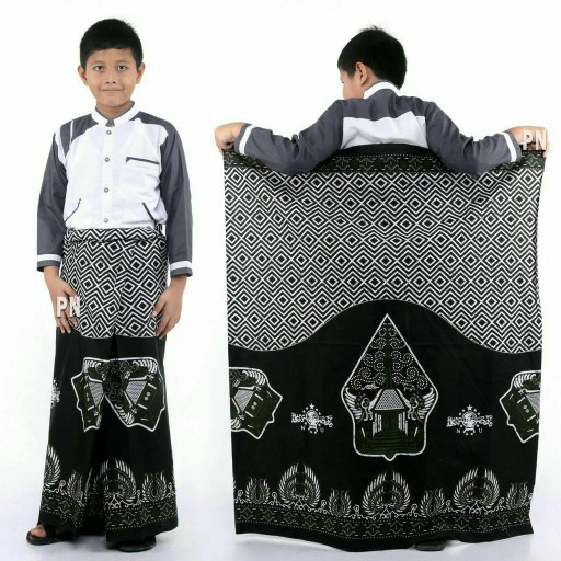 Sarung Kang Santri Anak / Sarung Batik Anak / Sarung Wayang / Sarung Batik / Sarung Anak / Sarung Nu