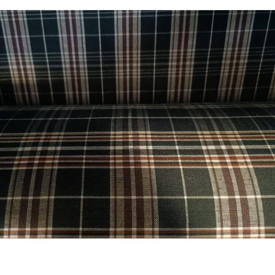 ⚡iap Kirimkain flanel terbaru berkualitas bahan kotak katun yarndyed harga per 0.5meter /kain akrili