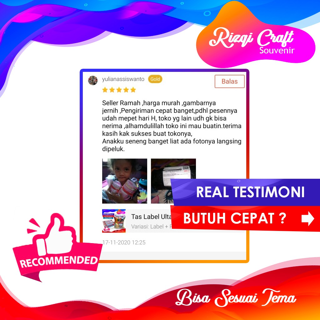 Tas Label Snack Plastik Tasyakuran Ultah Ulang Tahun-4