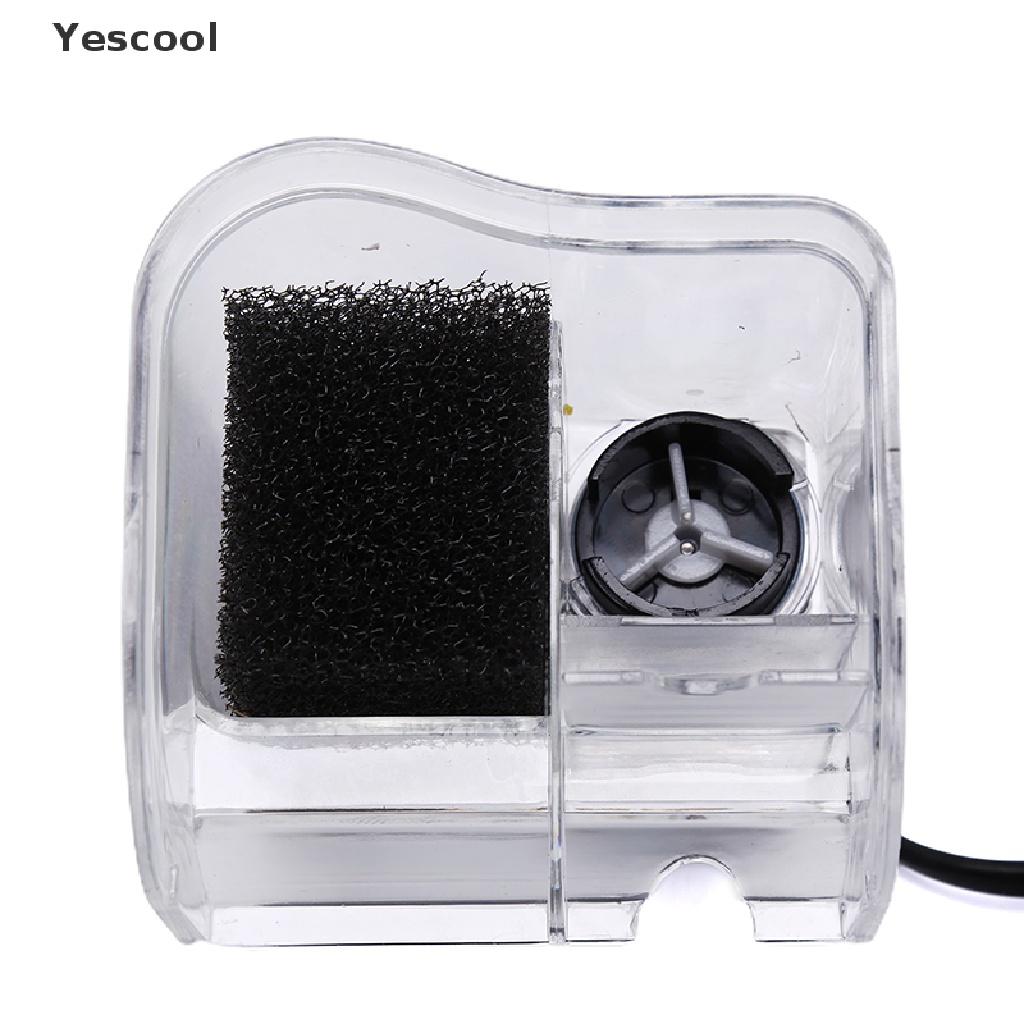 Yescool New Waterfall Hang On External Oxygen Pump Water Filter F Aquarium Fish Tank .