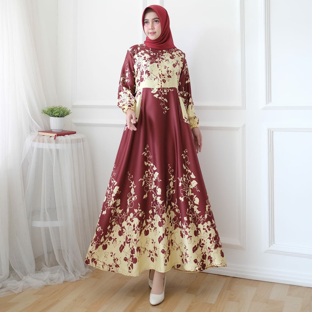 Gamis Maxidress RAZELA syari REAL PIC 100%