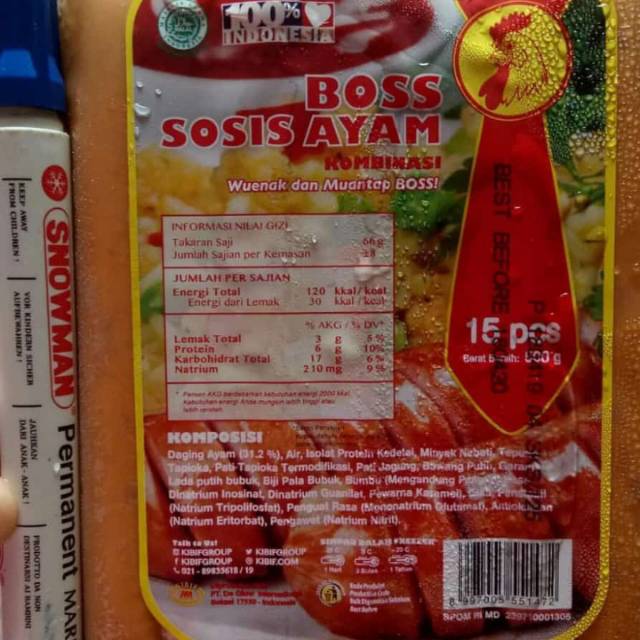 

Sosis Ayam Boss