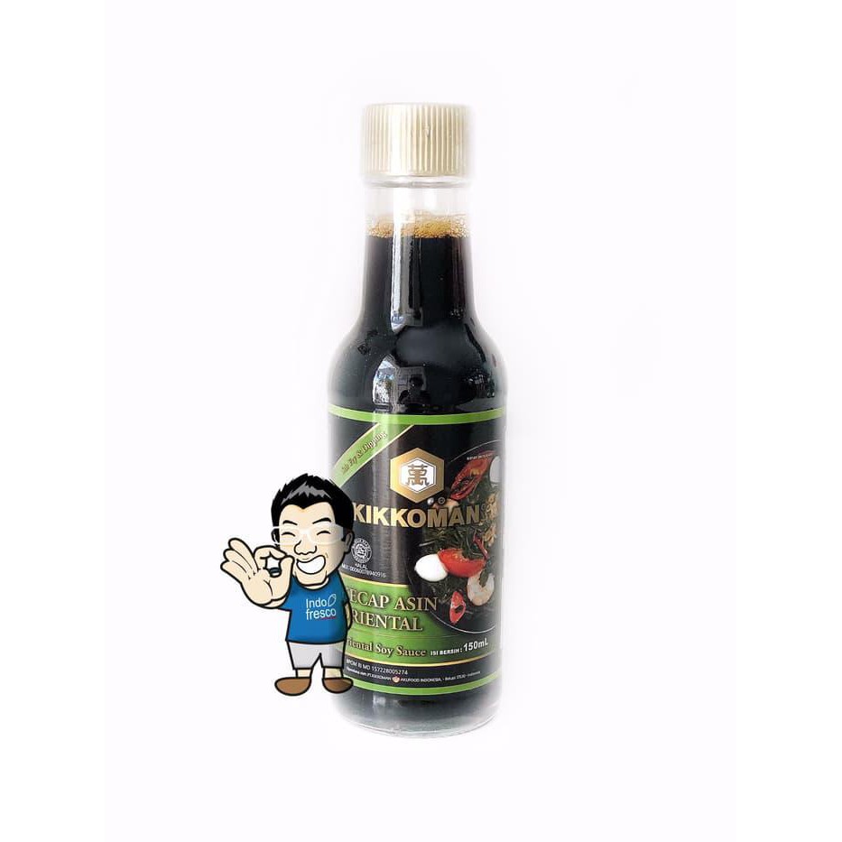 

Kikkoman Oriental Light Soy Sauce Shoyu- Kecap Oriental HaLaL 150ml BERKUALITAS