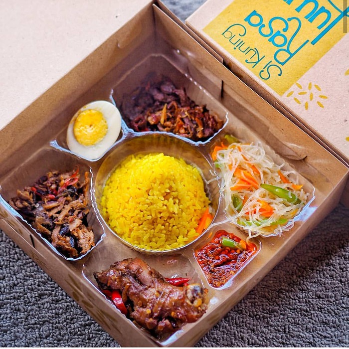 Dijual Sekat 7 Nasi Tumpeng Nasi Tumpeng Mika Tumini Mika Bento Murah