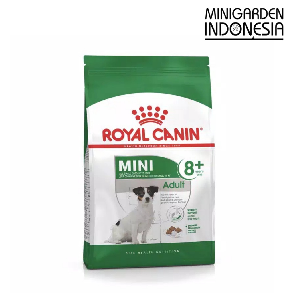 ROYAL CANIN MINI ADULT +8 2KG  dogfood dryfood makanan anjing royalcanin mininadult 8+ 2 KG