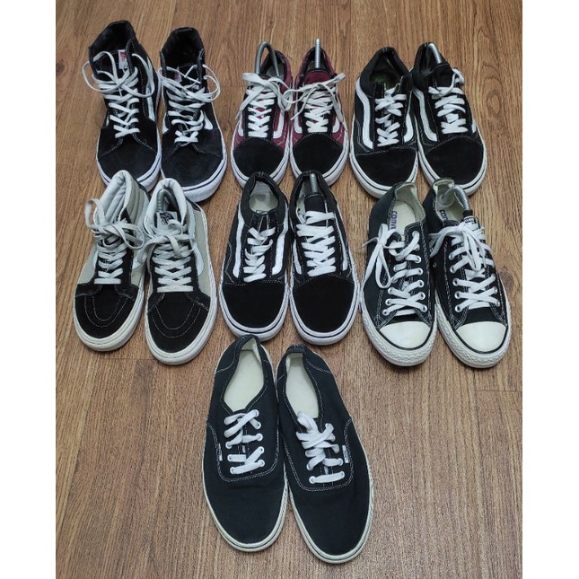 borongan vans second size acak