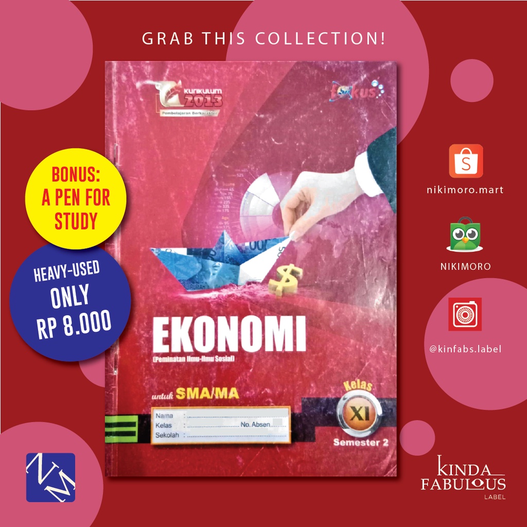 Fokus EKONOMI Peminatan Kelas 11 Semester 2 SMA/MA