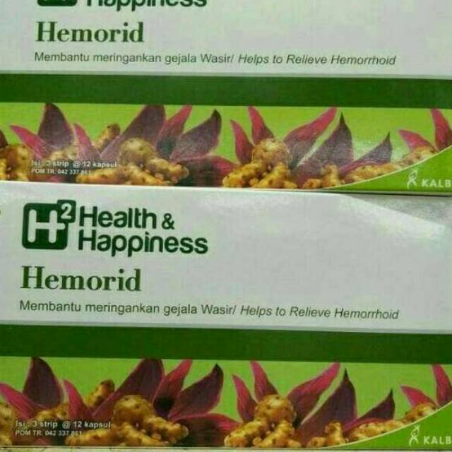 HEMORID H2 HEALTH & HAPP INES