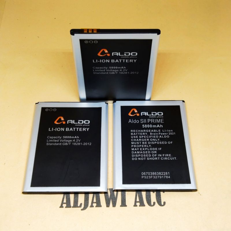 Jual PROMOOO Baterai Bt Batre Battery Aldo S11 Prime / Aldo AS5 ...