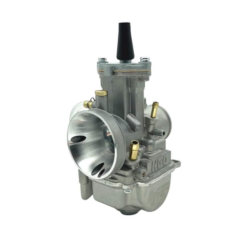 Karburator NGO Original Pwk 24-26-28-30-32-34 Karbu Kotak Silver Berikut Intake - Pilot Main Jet-3