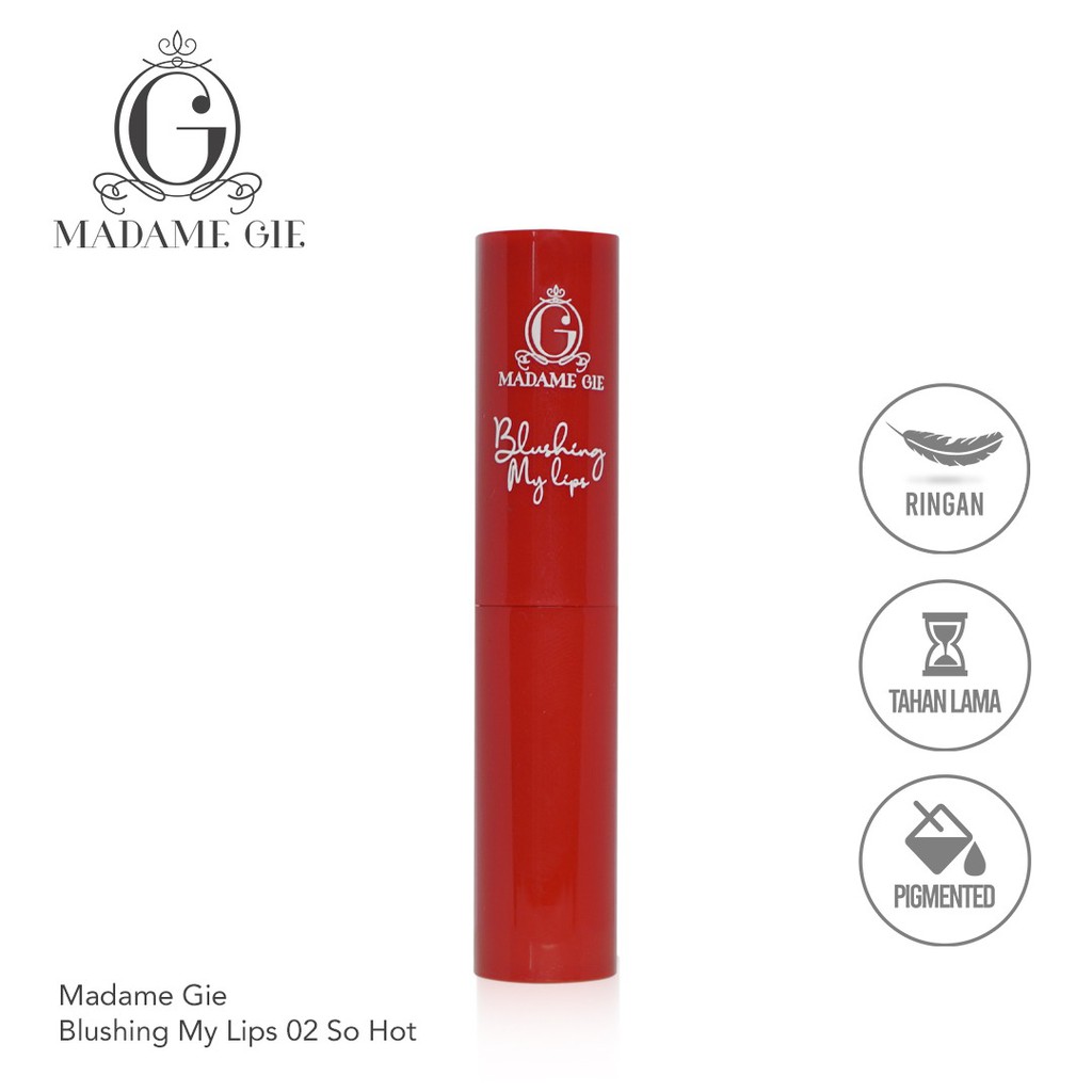 Madame Gie Blushing My Lips – MakeUp Lipstick