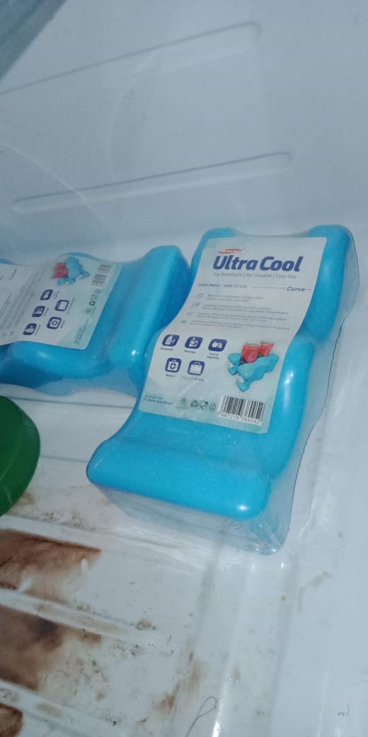 Ultra Cool Ice Gel Ice Cooler Curve 475 Ml