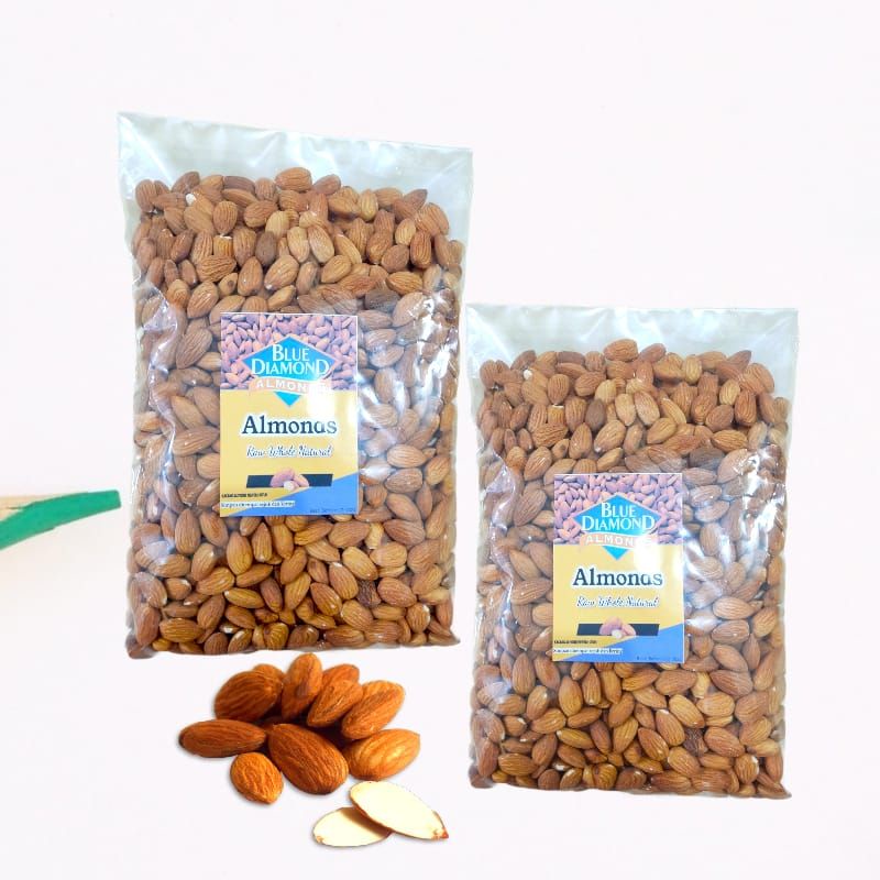 kacang almond kupas mentah 100gr