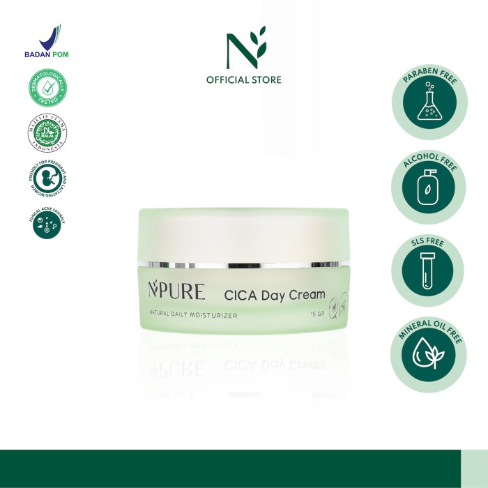 NPURE Cica Day Cream 15 gr