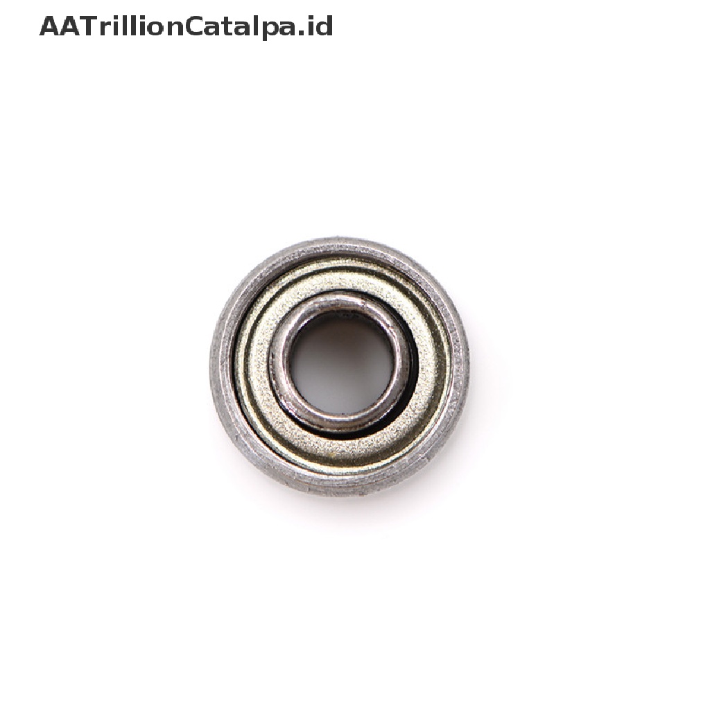 Aatrillioncatalpa 10pcs 693ZZ Bola Bearing Miniatur Bahan Baja Karbon Ukuran 3x8 X 4mm