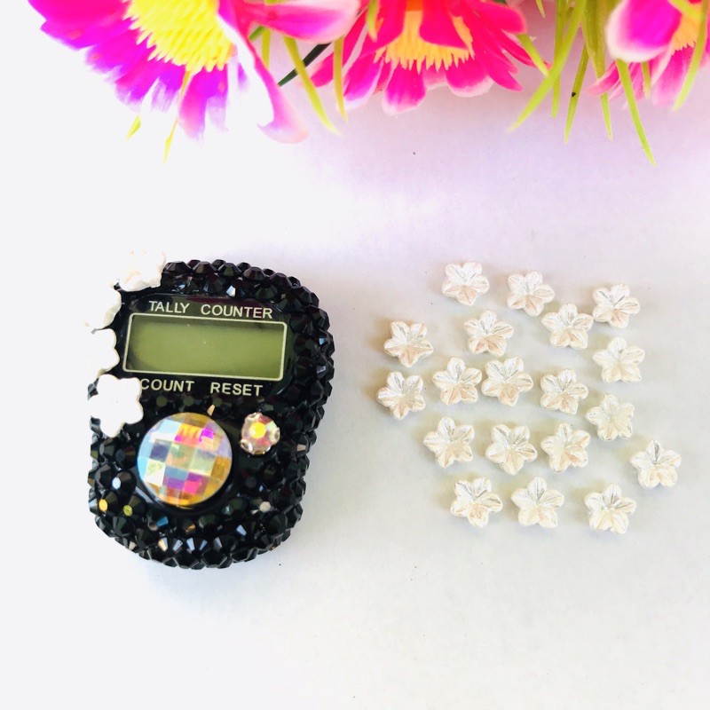 Resin Bunga Starlight 7mm Bahan Craft Tasbih Digital Swarovsky Jepit Aksesoris Rambut
