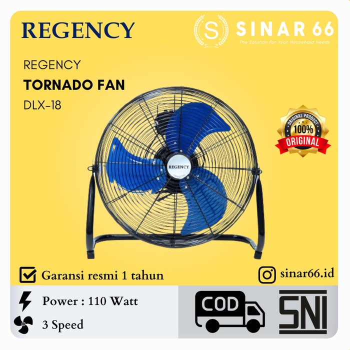 REGENCY TORNADO FAN 18 FL-48 KIPAS ANGIN DUDUK BESAR